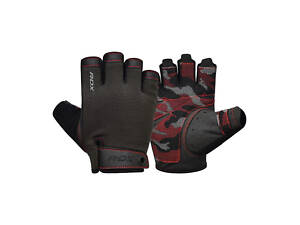 RDX T2 Half Gloves Red (S size)
