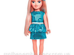 Реалистичная Кукла Kids Hits Beauty star Party time в синем платье Большая кукла 46 см KH40/001