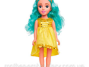 Реалистичная Кукла Kids Hits Beauty star Party time в желтом платье Большая кукла 46 см KH40/004