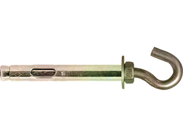 REDIBOLT-C М8 10х100мм притиск 50мм анкер розпірний з відкритим кільцем оцинкована сталь (10 шт.) [92F1С000092F110A0C] M - Фото 1