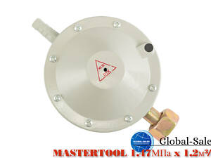 Редуктор газовий Mastertool 1.47МПа x 1.2м3/год (44-5111)