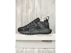 Reebok Zig Kinetica Edge Black Green 42