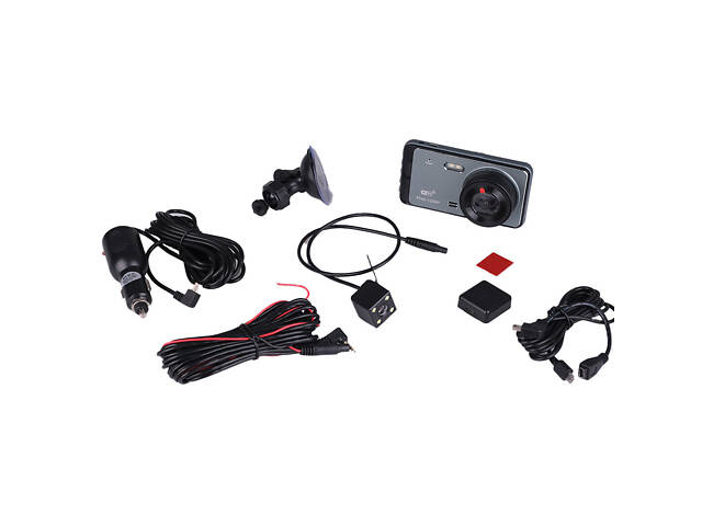 Реєстратор з камерою заднього виду відеореєстратор на 2 камери для автомобіля - Фото 6