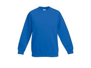 Реглан Fruit of the loom Classic raglan sweat Kids 140 см Синий (62-039-0)