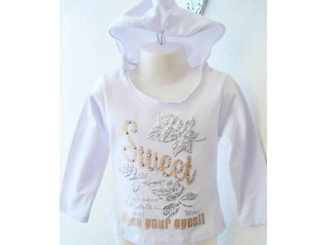 реглан с капюшоном 3-9 лет. - Фото 6