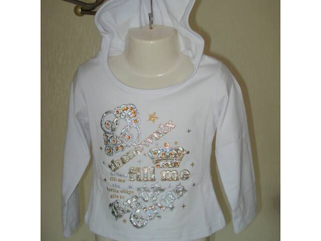 реглан с капюшоном 3-9 лет. - Фото 8