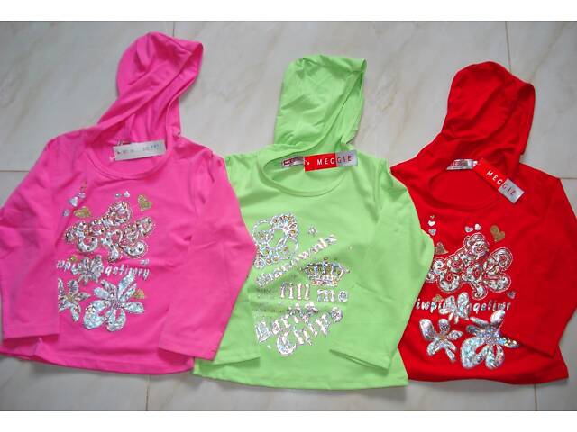 реглан с капюшоном 3-9 лет. - Фото 9