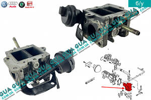 Регулирующая заслонка / дроссельная заслонка EGR / ЕГР 038131063С VW / ВОЛЬКС ВАГЕН CADDY III 2004- / КАДДИ 3 04-, Skoda
