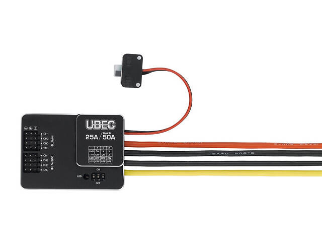 Регулятор живлення HOBBYWING UBEC 25A 3-18S - Фото 4