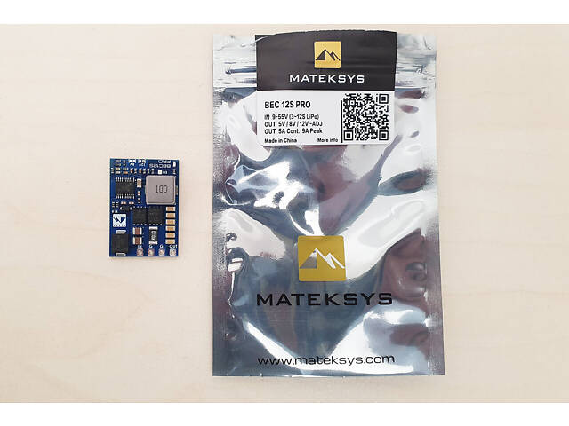 Регулятор живлення Matek BEC 12S PRO 6-55V - 5V/8V/12V 5A - Фото 3