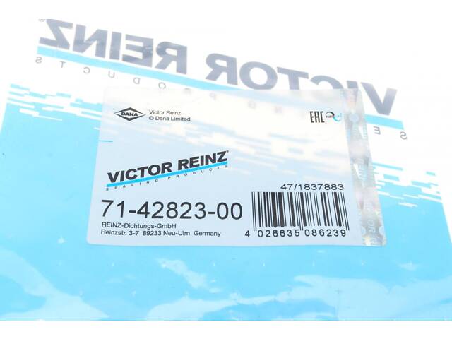 REINZ 71-42823-00 Прокладка коллектора выпускного Audi A3/A4/A5/A6/Q3/Q5/VW Golf/Passat 2.0 TDI 07- - Фото 3