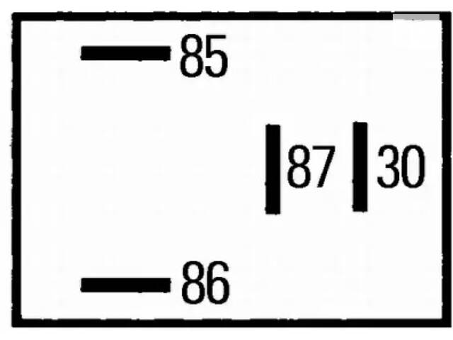 Relay, main current