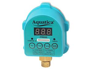 Реле тиску електронне 1.1кВт Ø¼' з захистом від сухого ходу AQUATICA (779533)