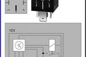 Реле свечей накаливания для моделей: AUDI (100, 100,100,100,80,100,80,100,90), VOLKSWAGEN (JETTA,LT,PASSAT,PASSAT,PASSA
