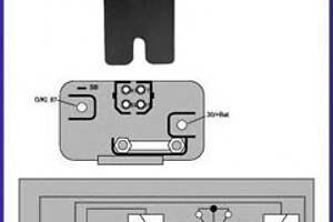 Реле свічок розжарювання для моделей: VOLVO (940,940,940,240,240,960,960,760,760,740,940)