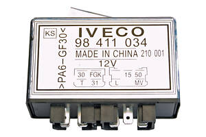 Реле свечей накаливания Iveco E1/2 2,5 D/TD 2,8 D/TD GP ORK99484736