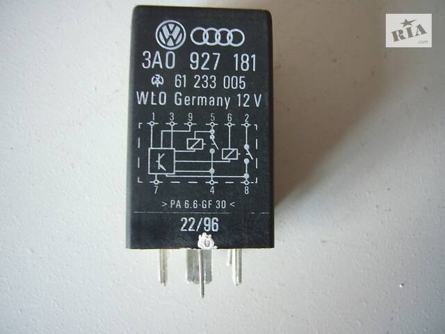 Реле втягивающее стартера Audi A6 [C5] 1997-2004 3A0927181