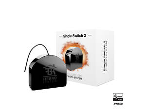 Релейный выключатель со счетчиком электроэнергии FIBARO Single Switch 2, Z-Wave Plus — FIBEFGS-213