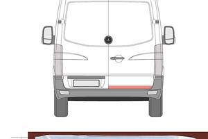 Рем. часть двери VW CRAFTER 30-50 (2E_) / VW CRAFTER 30-35 (2E_) 2006-2018 г.