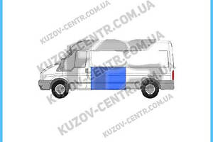 Ремчасть бічна Ford Transit (00-06) до вікна ліва, довга база