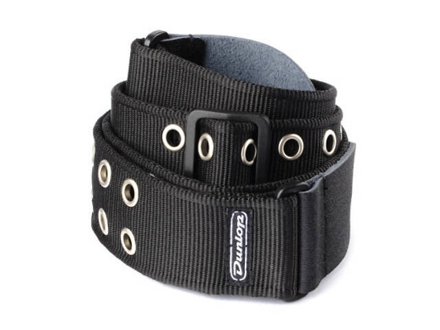 Ремінь для гітари Jim Dunlop Classic Grommet Strap (D38-19BK) - Фото 1