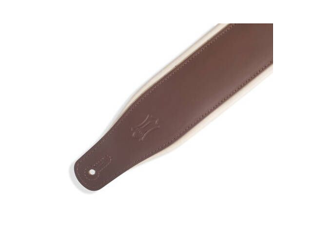 Ремінь для гітари Levy's Classics Series Padded Two-Tone Guitar Strap (Brown, Cream) (M26PD-BRN_CRM) - Фото 3
