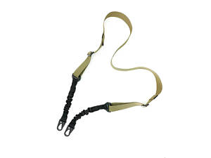 Ремінь двоточковий для автомата АК з 2-ма регулюваннями TTX LE-2154 койот