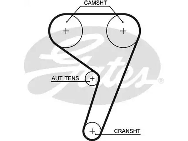 Ремінь ГРМ, FORD Fiesta/Focus/Mondeo, MAZDA 2 1.25-1.6 95-15