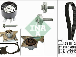 Ремінь ГРМ, комплект з водяним насосом
