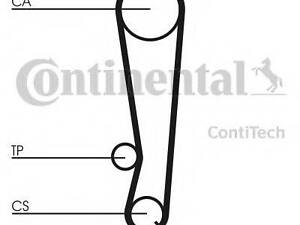 Ремень ГРМ CONTITECH CT569 на HONDA FIT I (AA)