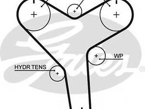 Ремень ГРМ GATES T271 на TOYOTA LAND CRUISER PRADO (_J9_)