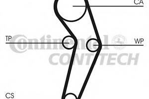 Ремень ГРМ Renault Logan 1,4-1,6i 04>09 (CT988) ContiTech