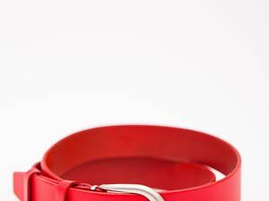 Ремень женский кожаный, цвет красный, 196RL35Y0W3