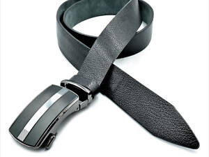 Ремінь чоловічий шкіряний tur-avtmt-35k-006 Weatro Чорний