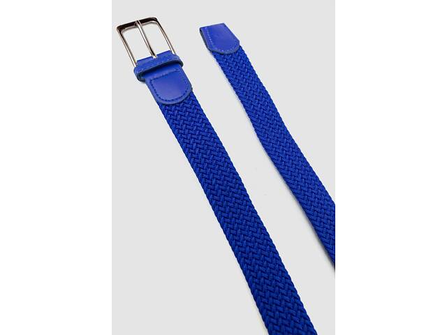 Ремень унисекс однотонный, цвет электрик, 196R35T1W6 - Фото 4