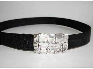 Ремінь чоловічий пряжка Крокодил - елітний преміум ремінь - Spartans