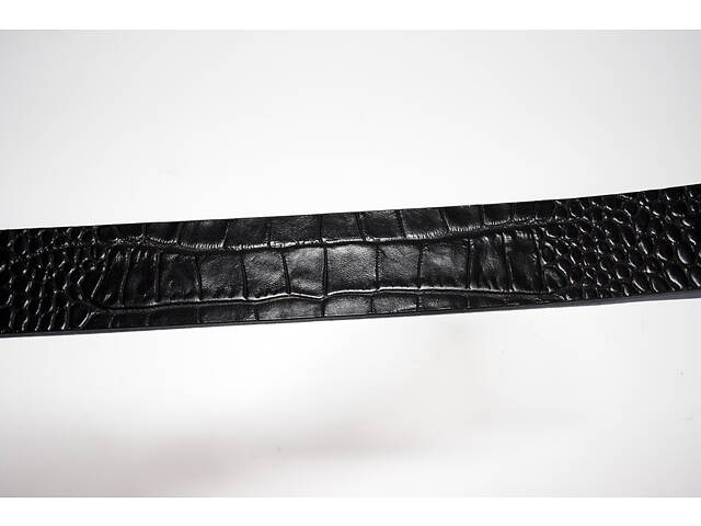 Ремень мужской пряжка Крокодил - элитный премиум ремень - Spartans - Фото 8