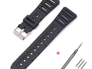 Ремінець для Casio G-Shock CA-53W 20mm Black SI