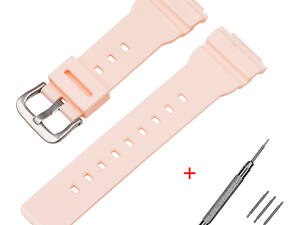 Ремінець для Casio G-Shock DW-5600 Pink-Glossy SI