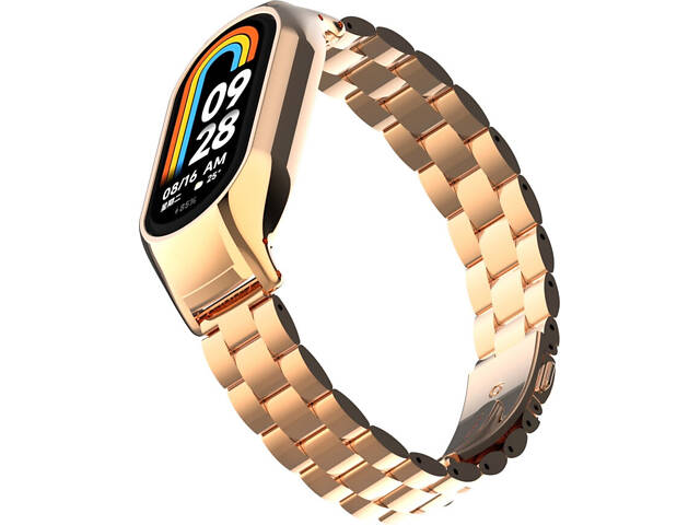 Ремешок для Mi Band 5/6 Стильный металлический XPRO №3. - Фото 7