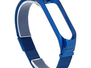 Ремешок для Xiaomi Mi Band 4 Milanese Loop Синий