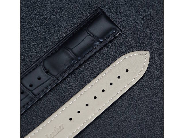 Ремешок кожаный клипсовый Elite размер 22 - Фото 2