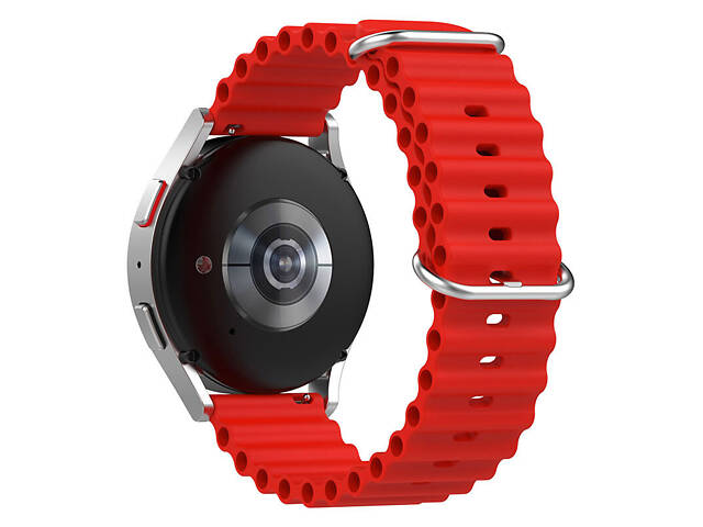 Ремешок Ocean Band для Smart Watch 22mm Красный / Red - Фото 2