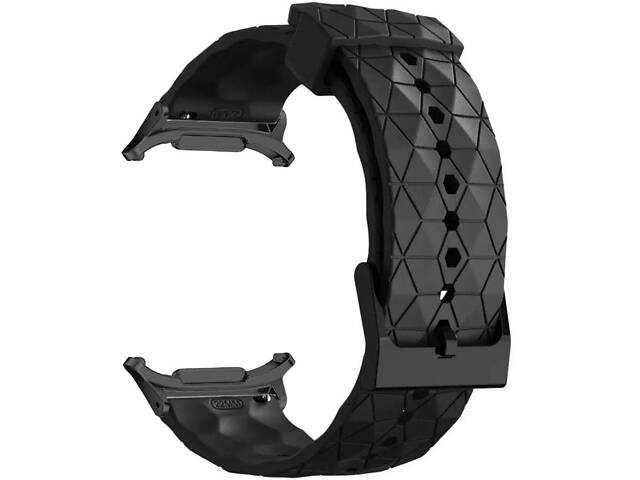 Ремінець Primolux Dimond силіконовий для годинника Samsung Galaxy Watch Ultra 47 mm (SM-L705) - Black - Фото 1