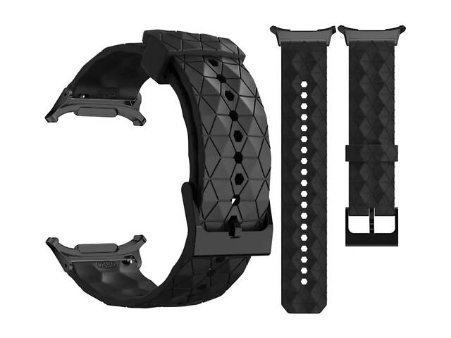 Ремінець Primolux Dimond силіконовий для годинника Samsung Galaxy Watch Ultra 47 mm (SM-L705) - Black - Фото 4