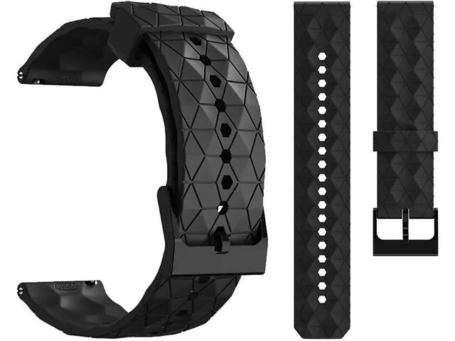 Ремінець Primolux Dimond силіконовий для годинника Xiaomi Watch S4 - Black - Фото 2