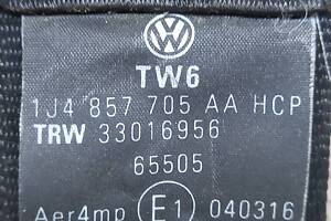 Ремень безопасности передний левый Volkswagen Golf 4 1j4857705aa
