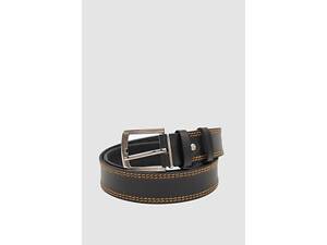 Ремінь чоловічий, колір чорно-бежевий, 196R40U1W4-3