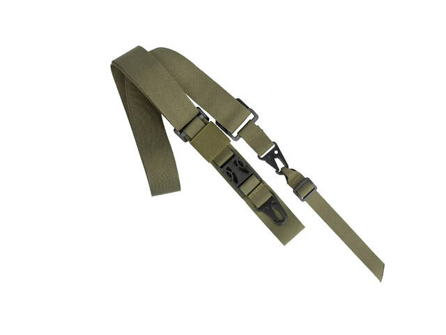 Ремень для оружия 2-х точечный Olive - Фото 2