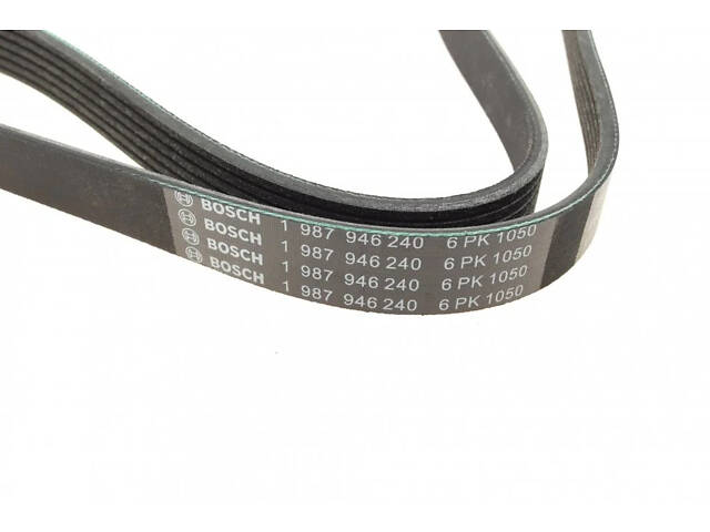 Ремінь поліклиновий BOSCH 1 987 946 240 Volkswagen EOS, Golf, Caddy, Passat, Touran, Jetta; Audi A3; Peugeot 207, 307; C - Фото 3